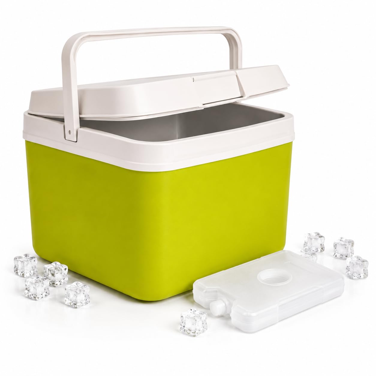 Borsa frigo premium da 15 l con accumulatore di ghiaccio mobile e elemento refrigerante, massima potenza di raffreddamento e lunga freschezza
