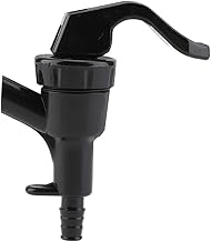 Beer Keg Tap, Picnic Tap Faucet Plastic Picnic Squeeze Faucet Tap for Beer Brewing Homebrew Soda Liquid Dispenser Tap (Black)