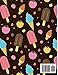 Candy Sweet Pattern: Chocolate And Candies College Ruled Line Notebook