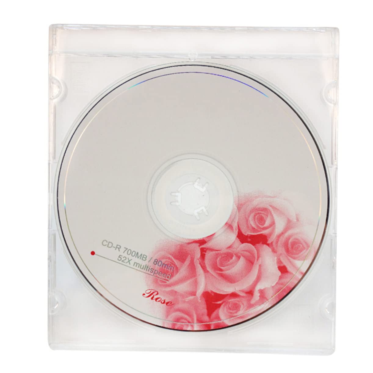 Custodia CD Trasparente in Plastica, Contenitore per 2 CD o Dvd, Confezione da 10 Pezzi, Facile da Trasportare, per Video Nozze e Diario Ragazzo Ragazza