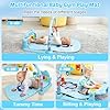 Vextronic Baby Play Gym Mat, Kick and Play Piano Gym with Music & Light, Baby Activity Mat, Piano Play Mat, Newborn Infant Tummy Time Gift for 0-3/6/9/12 Months #2