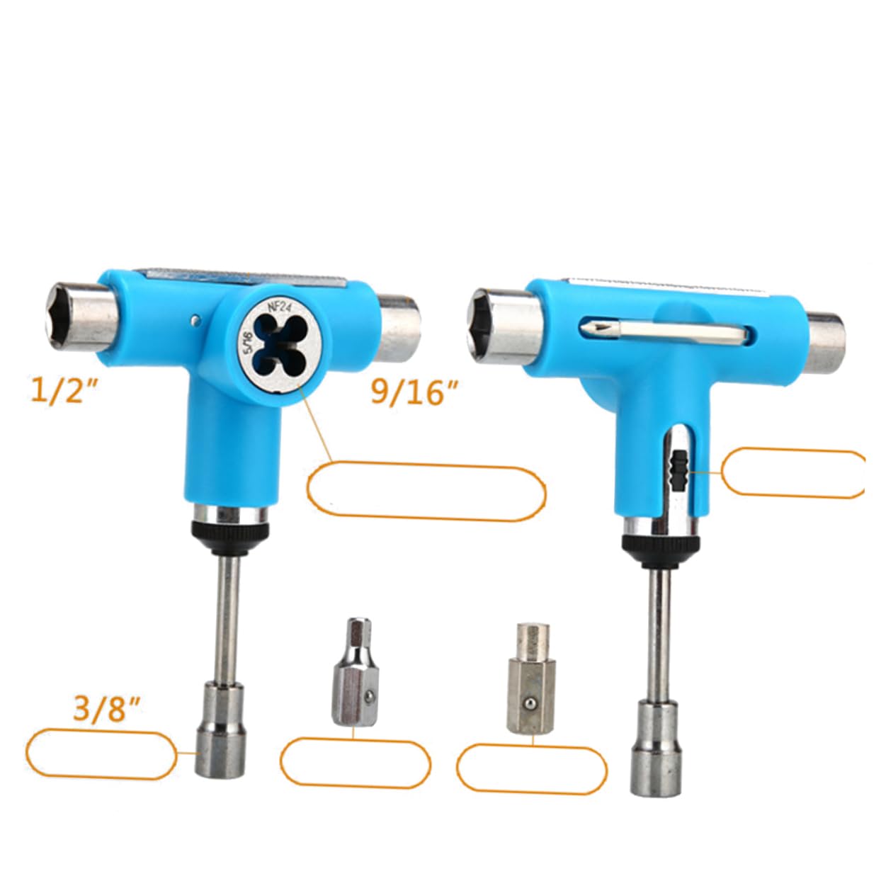 BESPORTBLE Skateboard Adjusting Tool Roller Skate Tool Essential Skateboarding Accessories