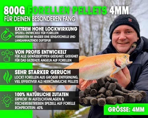 Angel-Berger Magic Baits Forellen Pellets Trout Pellet Lockfutter Forellepellets