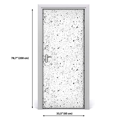 Autocollant de porte 85x200cm étiquette imperméable Magic-Stick