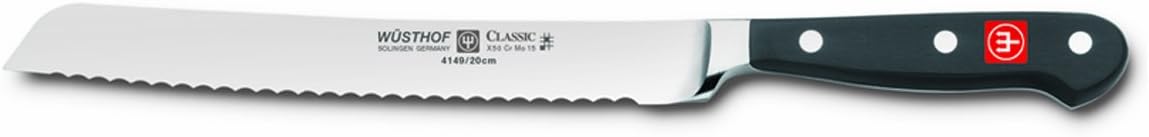 Wusthof Classic Serrated Bread Knife, 8-Inch