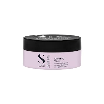 ALFAPARF MILANO Semi di Lino Style & Care Defining Wax - Medium Hold - Soft Wax for All Hair Types - Flexible Results - Glossy Finish 2.6 oz / 75 ml