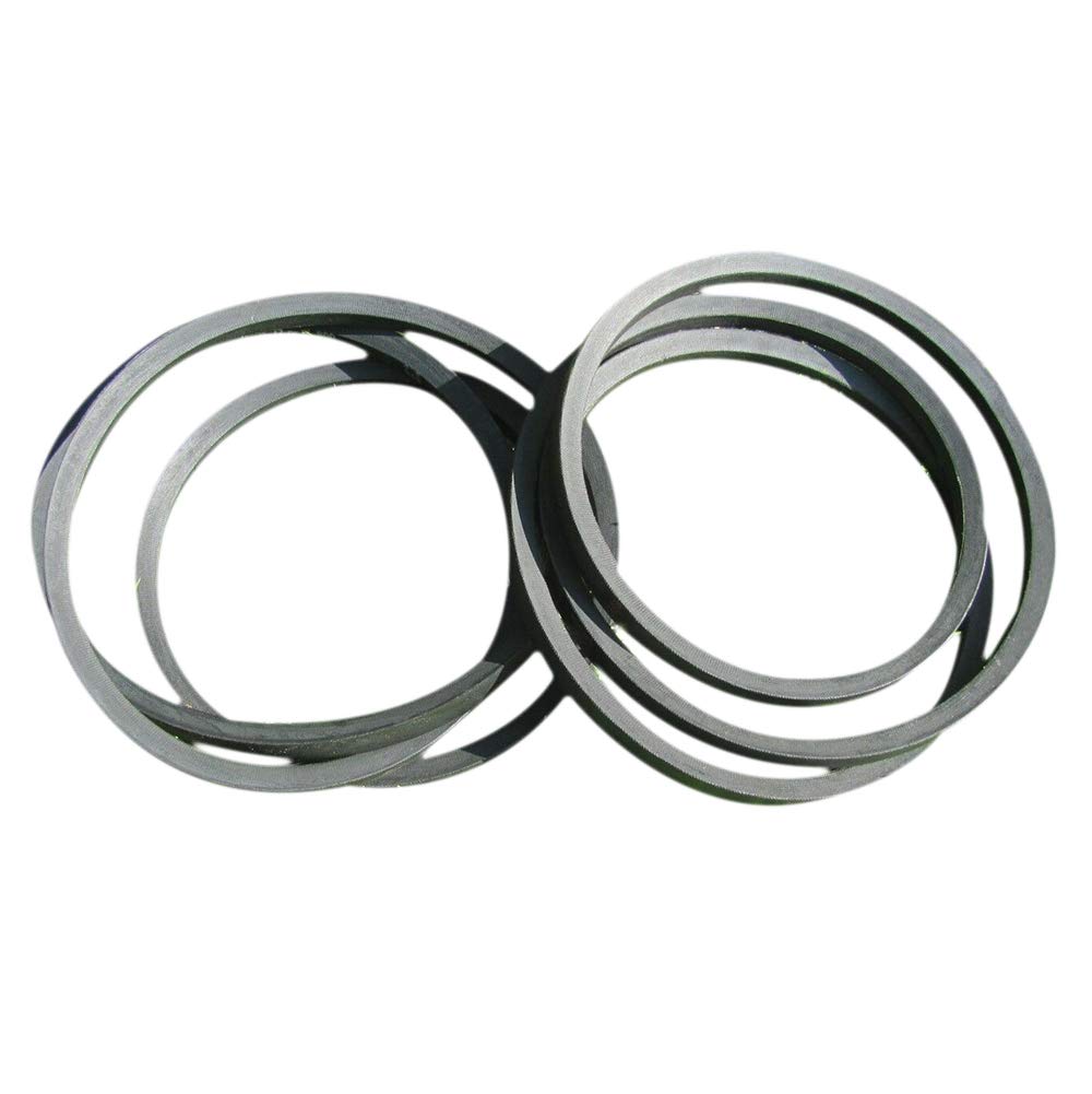 Set Of 2 Drive Belts For 5' Caroni, Maschio, Sitrex, LMC Finishing Mowers