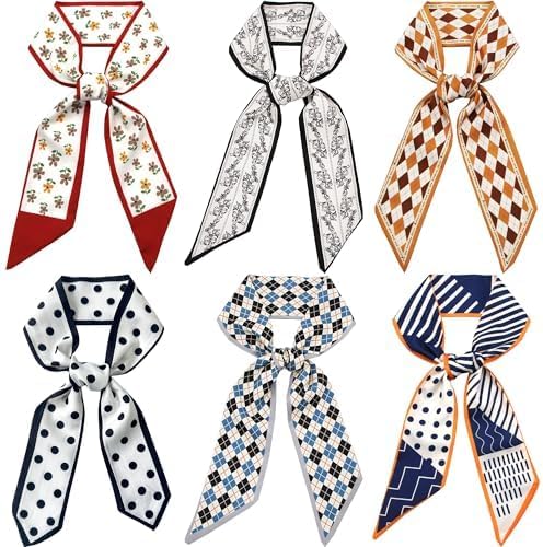 Purse Scarf Handbags For Women Skinny Hair Neck Accessories Scarves With Bag Scarfs Handle Fashion Lightweight