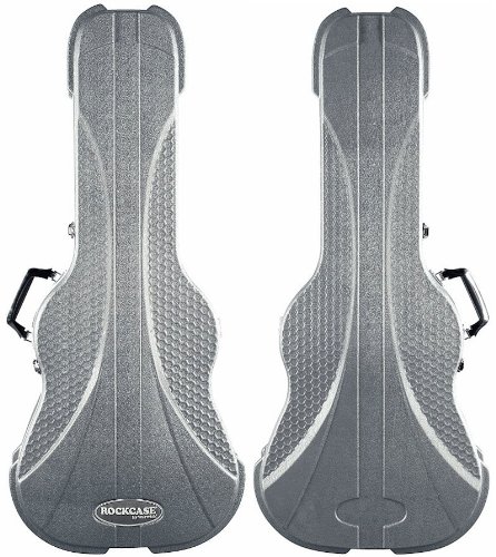 Rockcase RC-ABS10509 SCT Premium Delux Line Étui pour guitare acoustique Argenté - Les Beatles, Paul McCartney, John Lennon, RIngo Starr, George Harrison Rockcase RC-ABS10509 SCT Premium Delux Line Étui pour guitare acoustique Argenté