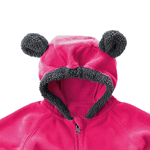 Kids Boys Cute Warm Winter Jacket Thicken Fleece Bear Ear Hooded Coat Zipper Windproof Outerwear Jackets With Pocket2