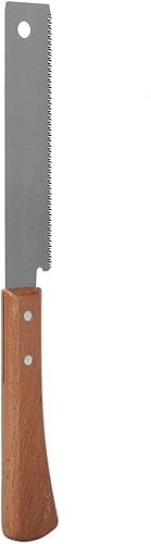 Miniatura 8 de Sierra de mano pequeña Mango de madera Sierra de mano precisa para carpintería doméstica Herramienta de corte a ras de corte de 12 pulgadas
