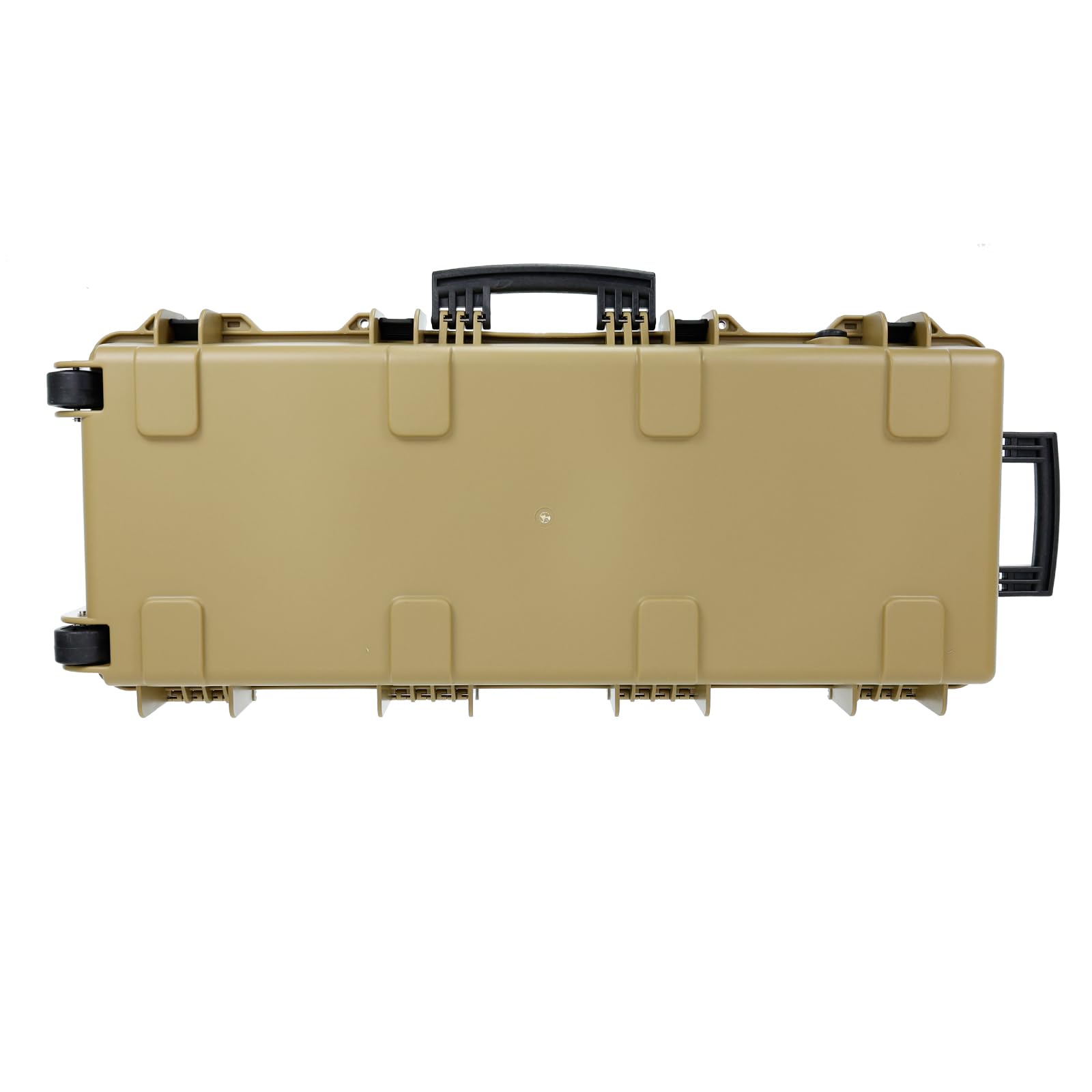 OpTacs Waffenkoffer - Medium 97,8x42x17,5cm Stabiler Koffer für Langwaffen und Ausrüstung, wasserdicht, Hartschalenkoffer mit Schaumstoffpolsterung Rasterschaumstoff