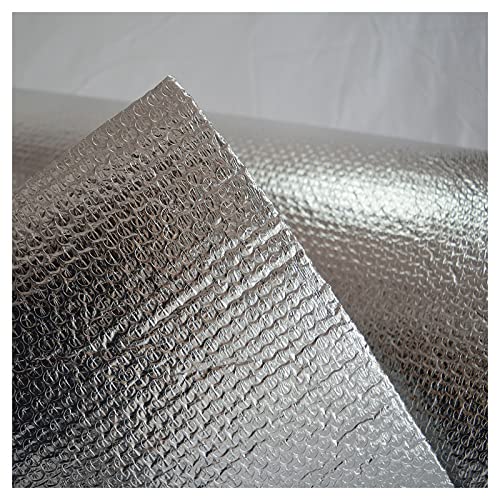 Protección térmica para suelos y techos con lámina de aluminio aislante de 5 mm de grosor