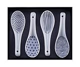 Die Porzellan-Löffel sind 13,8 cm lang und 4,8 cm hoch. Damit sind sie perfekt als Suppenlöffel geeignet und passen wunderbar zu asiatischen Gerichten wie z.B. Ramen aus asiatischen Schalen oder sonstigen Suppen, Bouillons und Brühen.