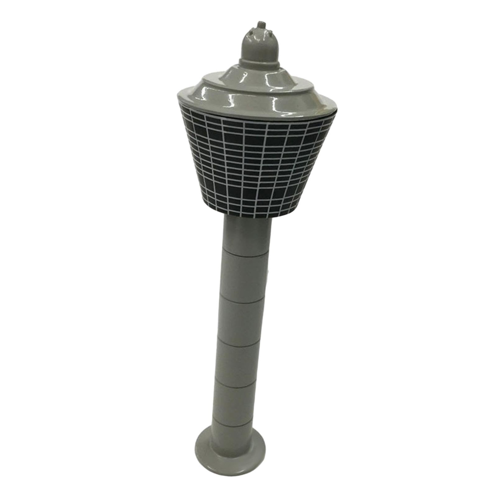 Pegciuho 1:400 Airport Control Scene, Sand Table Ornament, Simulation Diorama Layout Accessories Lighthouse Model