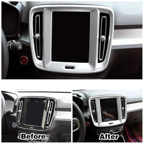 Cadre de navigateur GPS pour console centrale Volvo XC40 2018-2025