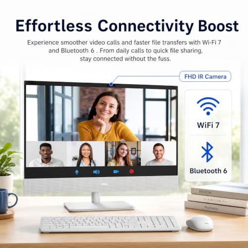 Image of Dell 24 All-in-One Desktop Computer Intel Ultra 7 355 64GB DDR5-5600MT /s