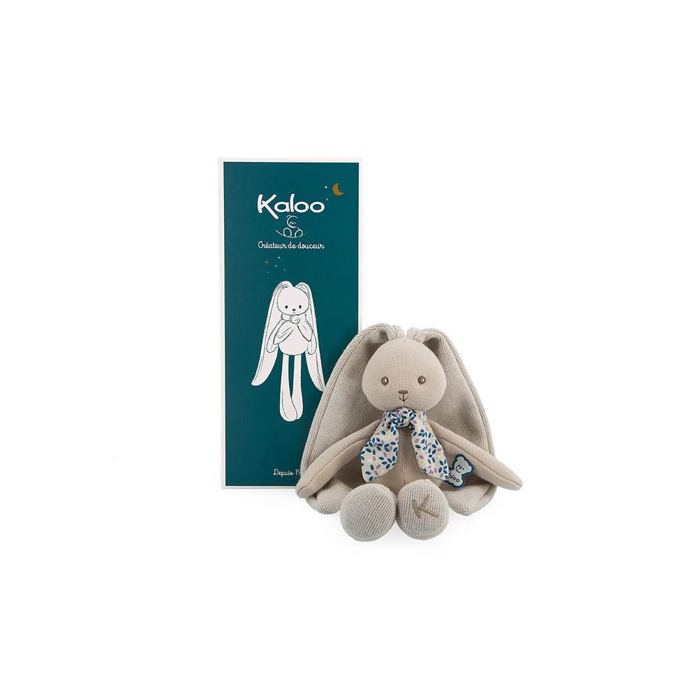 KALOO - Lapinoo - Peluche Conejo - Peluche Bebe Jersey y Punto - 25 cm - Color Azul - Materiales Muy Suaves - Caja de Regalo - Desde el Nacimiento, K969939 — view 22