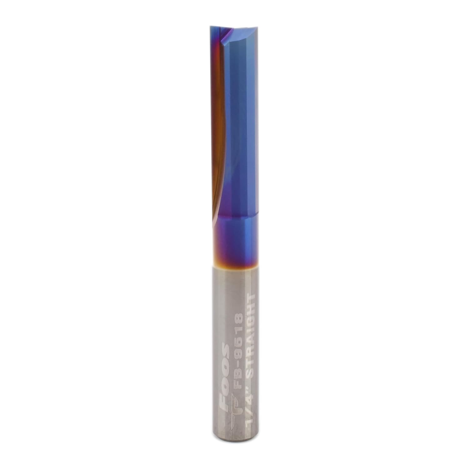 FOOS Nano - Straight Carbide Router bits - 1/4” Shanks - USA Veteran Owned (1/4" Cutting Diameter)