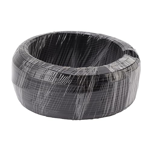 Asixxsix Bonsai-Trainingsdraht, schwarzer Aluminium-Bonsai-Draht, 500 g, Rollen-Bonsai-Bonsai-Draht zum Halten von Bonsai-Zweigen, kleinen Stämmen, Gartengartenbau (schwarz)