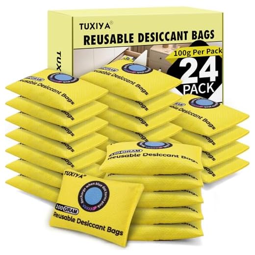 TUXIYA Rechargeable Silica Gel Desiccants