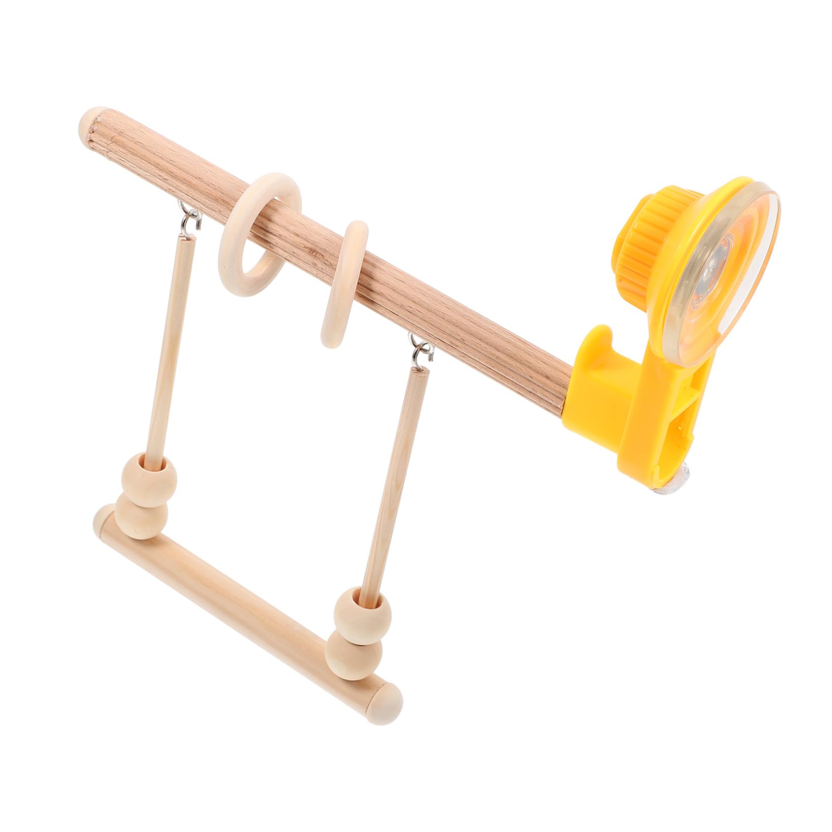 5 Pz giocattolo per pappagalli trespolo per uccelli parco giochi dei pappagalli supporto per pappagallo trespolo da addestramento per parrocchetti rastrelliera per uccelli di legno