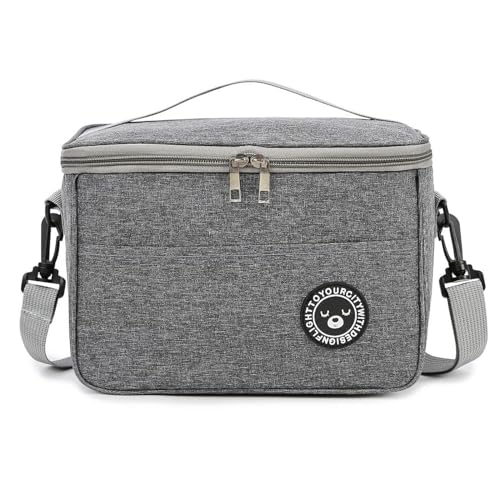 TUXUNQING Kühltasche 7.5L faltbar, Isoliertasche für Picknick, Reisen &...