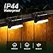 PATIOWIN Solar Deck Lights Outdoor, Solar Step Lights Waterproof Led Lights for Outdoor Stairs, Step, Fence, Patio,Yard,Porch and Balcony(20 Pack,Warm White)