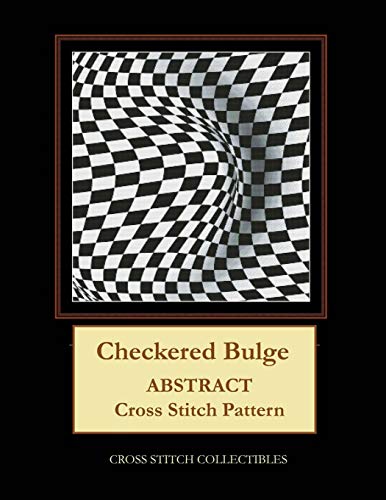 Checkered Bulge: Abstract Cross Stitch Pattern