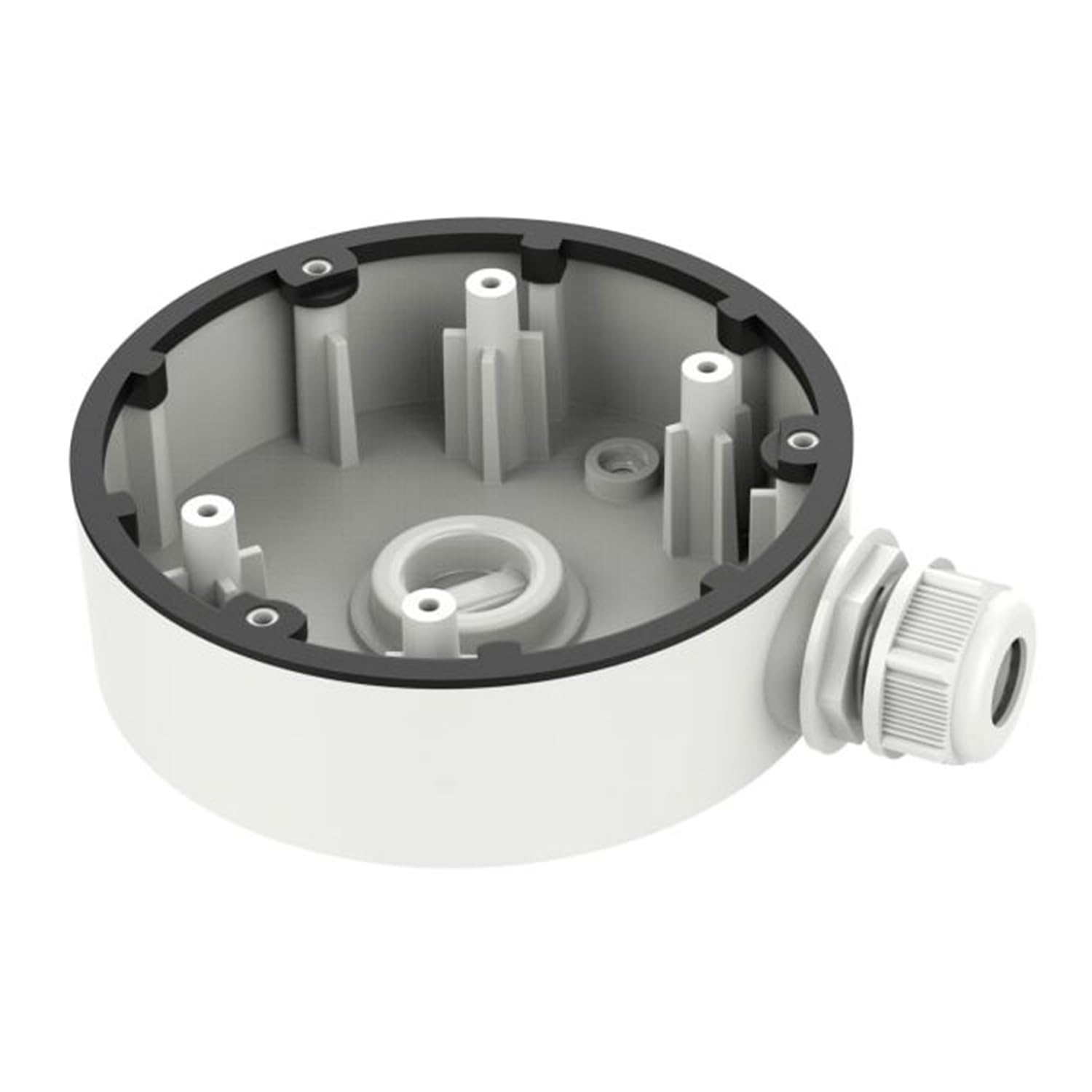 DS-1280ZJ-PT6 Water-Proof Junction Box Mount Bracket for Bullet&Dome Cameras, Compatible with Hik IP Cameras Indoor/Outdoor Security Cameras