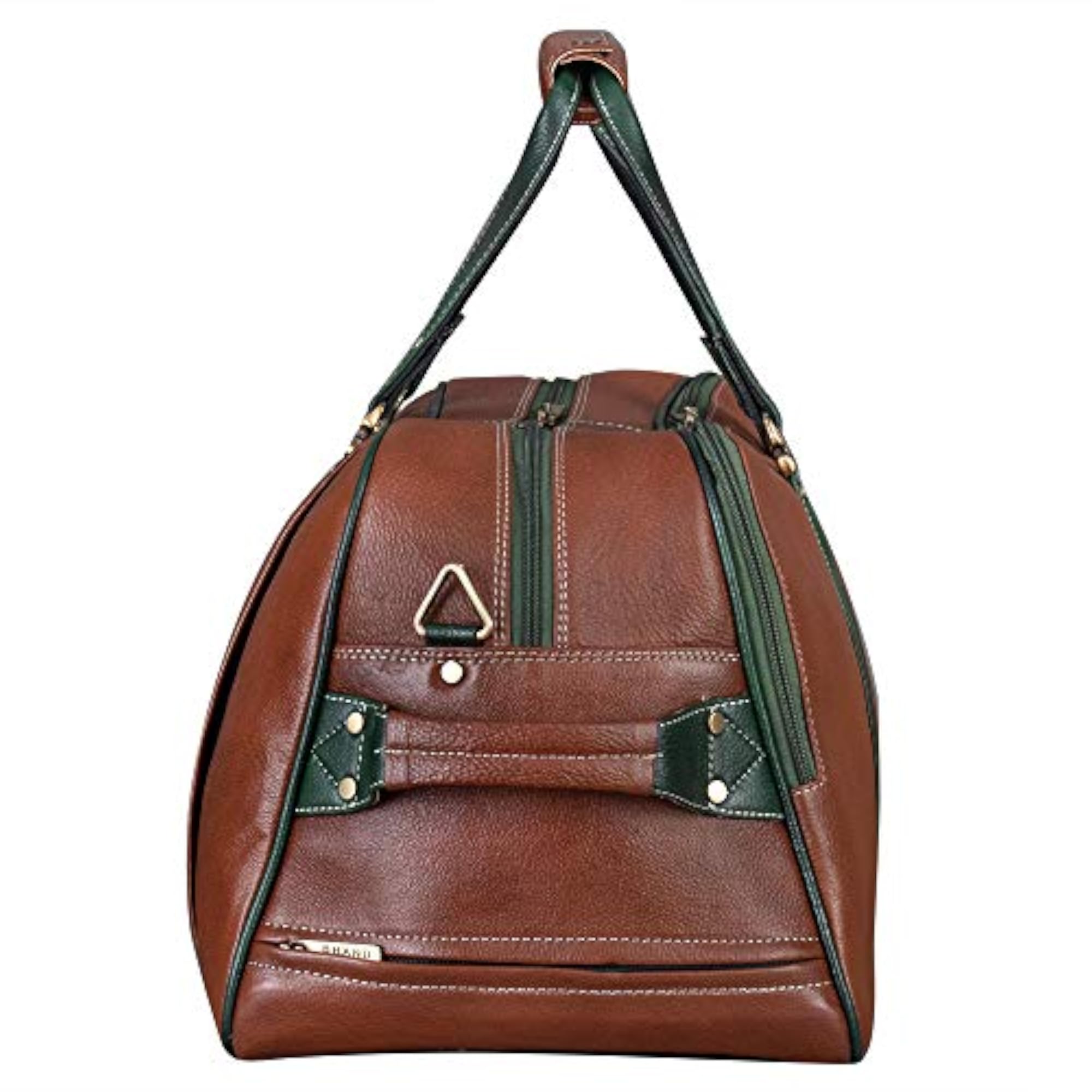 Genuine Combination Colour Soft Sided Travel Duffle with Trolley