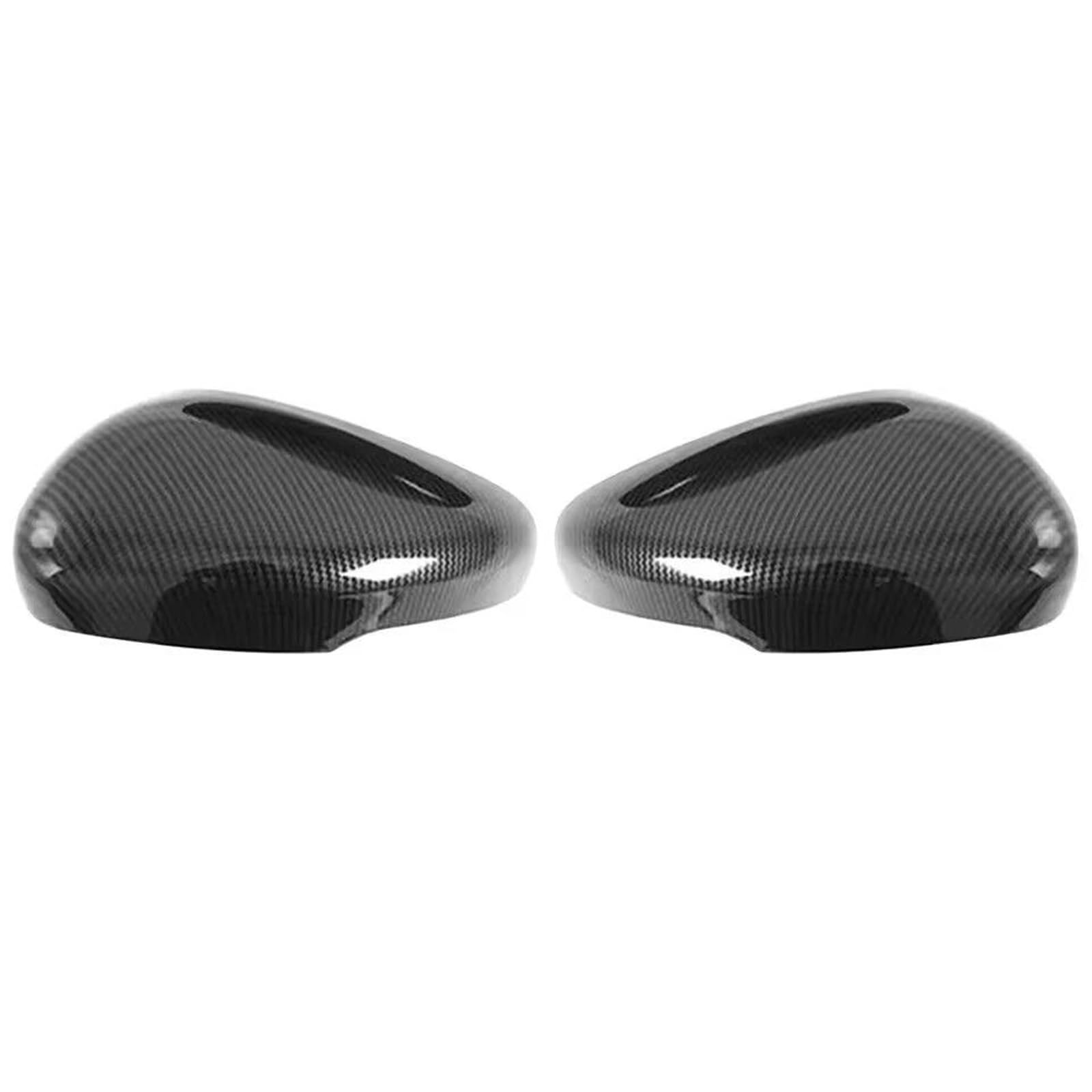 Yeskit Carbon Car Sticker Rearview Side Mirror Cover Wing Cap Exterior Door Case Trim Fiber For Ford For Escape 2020-2024(Carbon)