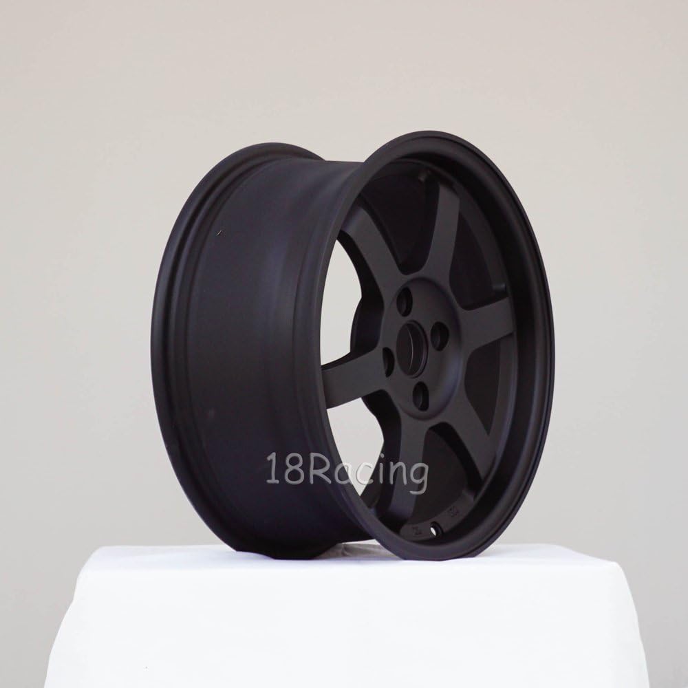 4 PCS ROTA GRID 16X7 PCD:4X100 OFFSET:40 HB67.1 SATIN BLACK