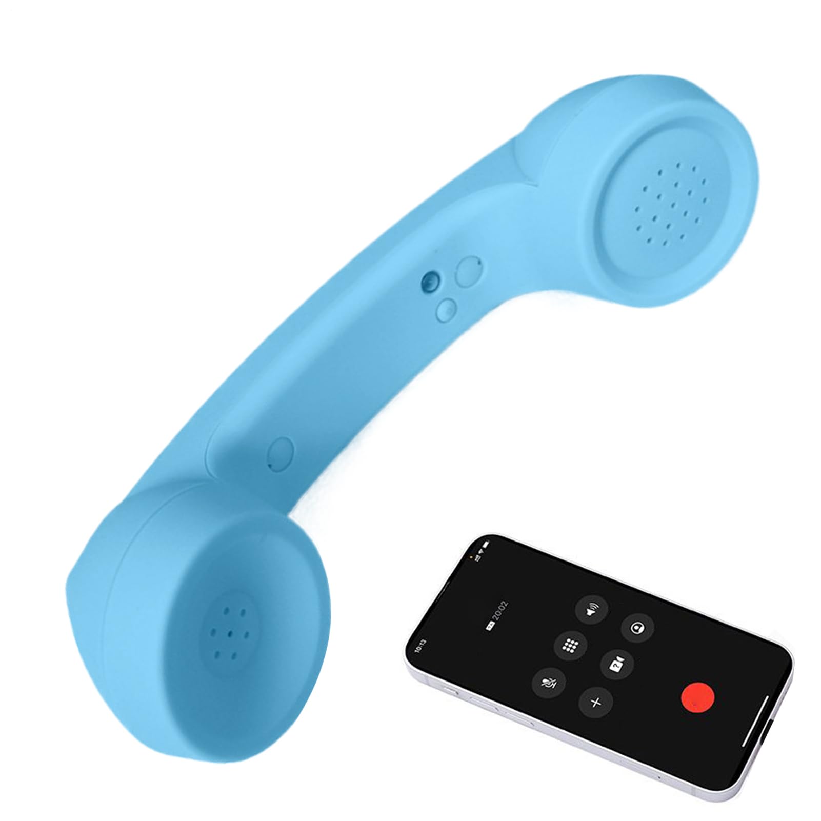 Téléphone fixe rétro sans fil anti-radiation avec combiné ergonomique - 8