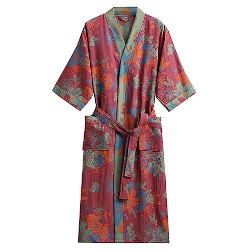 Pyjama homme quatre saisons en tissu doux et coupe ample pour le domicile