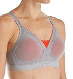 Shock Absorber Active Shaped Support Soutien Gorge de Sport Femme, Multicolore (Gris Ardoise/Grenadine 08z), 85B FR