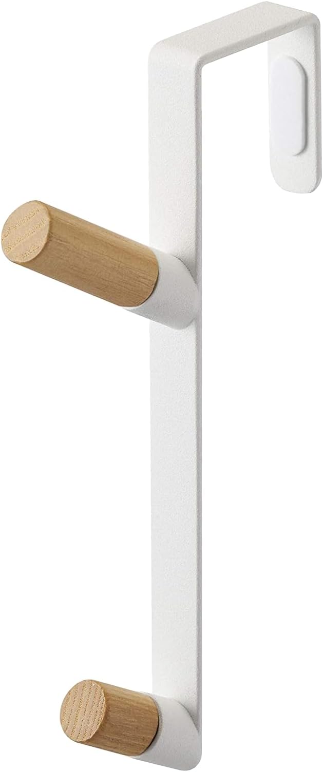 YAMAZAKI Home Over-The-Door Hook, Steel, Over-The-Door, No Assembly Req.