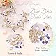 IYOU Frauen Braut Kopfstück Blau Kristall Hochzeit Haar Rebe Blatt Strass Haarschmuck Prom Guest Stirnband für Bräute und Brautjungfer