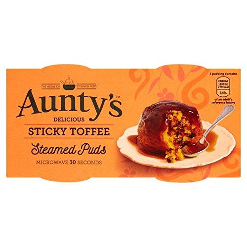 Aunty's Steamed Sticky Toffee Puddings 2 x 110g Cover