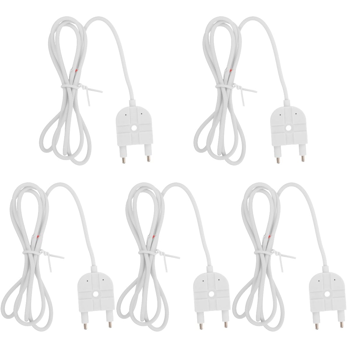 Uonlytech 5stücke -Sensor Probe Für Präzise Leckageerkennung Mehrzweck Wasser Mit Langem Kabel Wasserleck-Schutz Für Badezimmer Und Keller