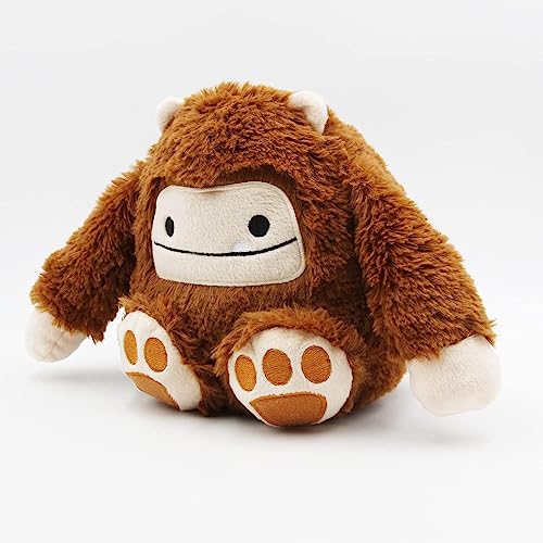 5.9inch Bigfoot Plush Toy Adorable Big Foot Plushie Cute Monster Stuffed Animal Doll, Brown, 5.9 inches - Image 4