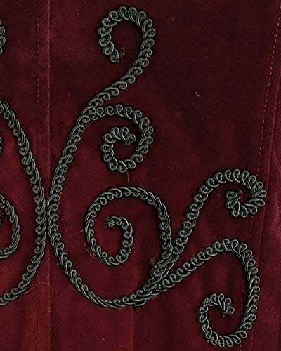 Devil Fashion Frack - Giacca da uomo in velluto