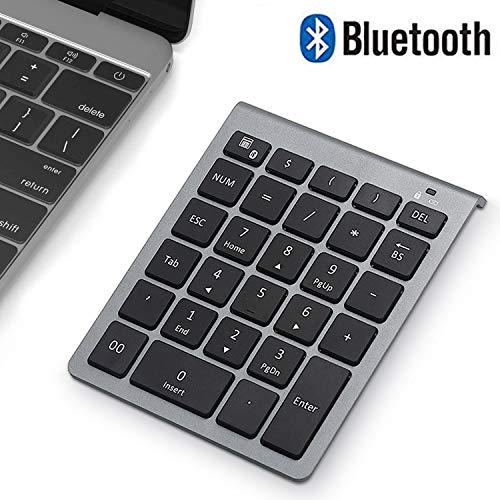 Bluetooth Numeric Keypad, Wireless Number Pad, Acedada Slim Portable 28-Keys : Financial Accounting