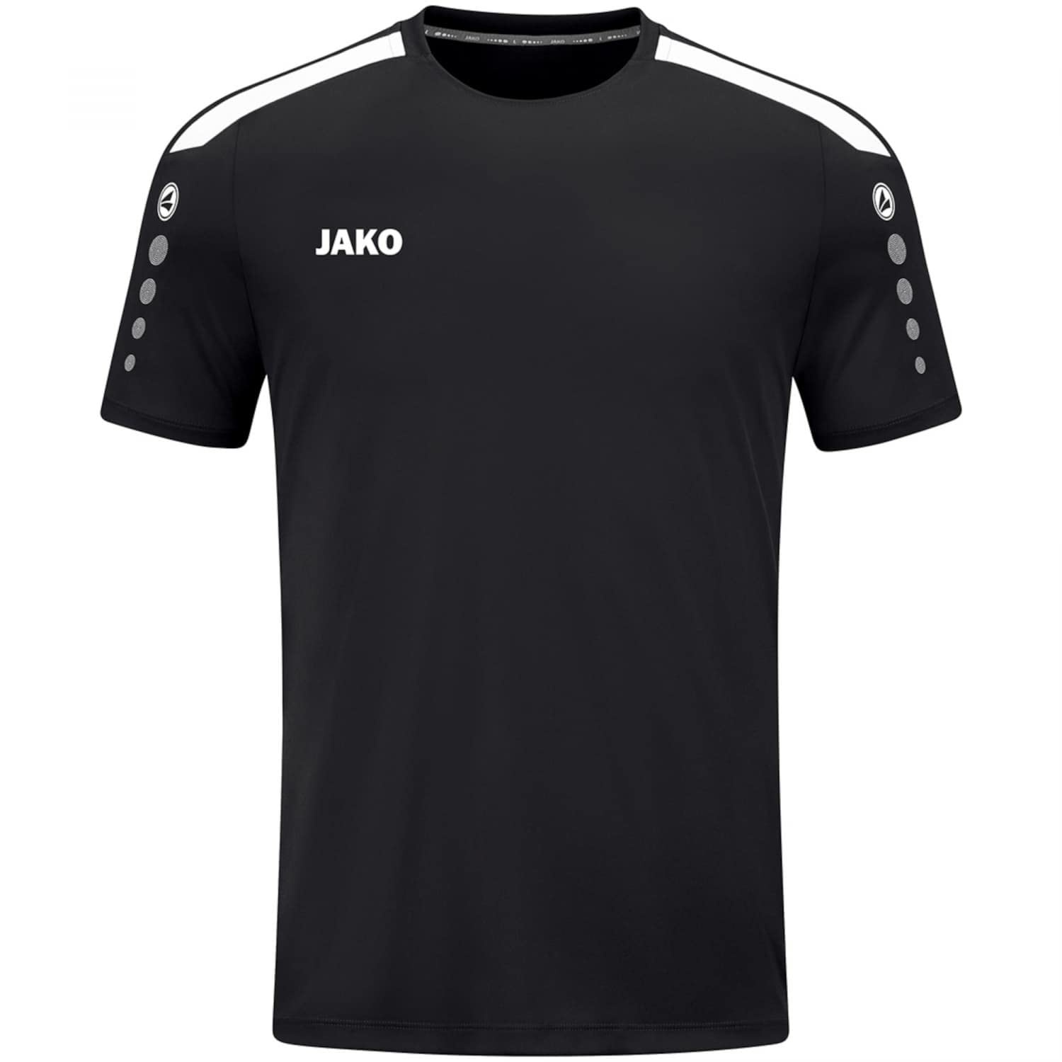 JAKO Damen Trikot Power (Kurzarm), Schwarz, 38