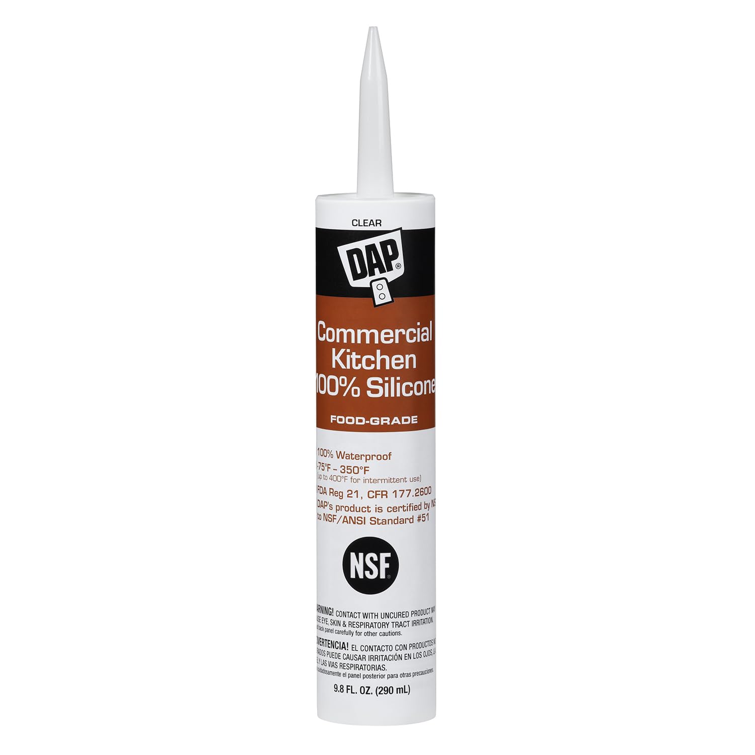 DAP INC - Commercial Kitchen Silicone Clear