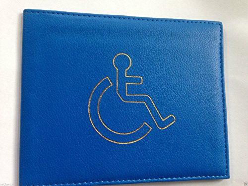 Preisvergleich Produktbild Lizzy® Halterung für Behindertenausweis Parken königsblau
