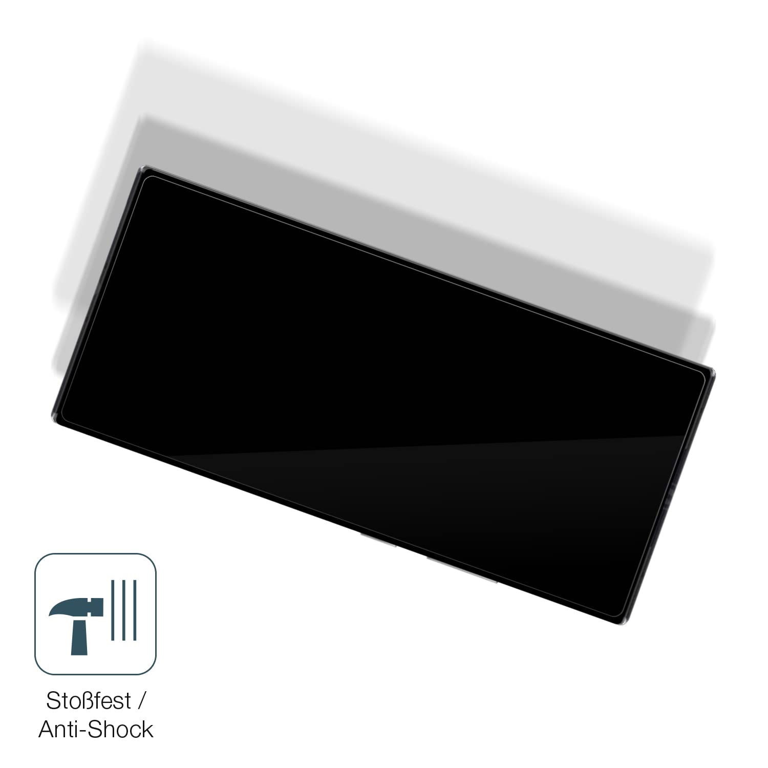 dipos I 2X Pellicola Protettiva Compatibile con ZTE Axon 40 Ultra Protezione Vetro Flessibile 9H