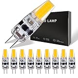HOHE LEISTUNG: Diese G4 LED dimmbar, bitte mit LED-Dimmer verwenden, keine Verschmutzung, keine UV- oder IR-Strahlung, gleichmäßiger Strahl und natürliches Licht, stabile Lichtleistung, kein Flimmern