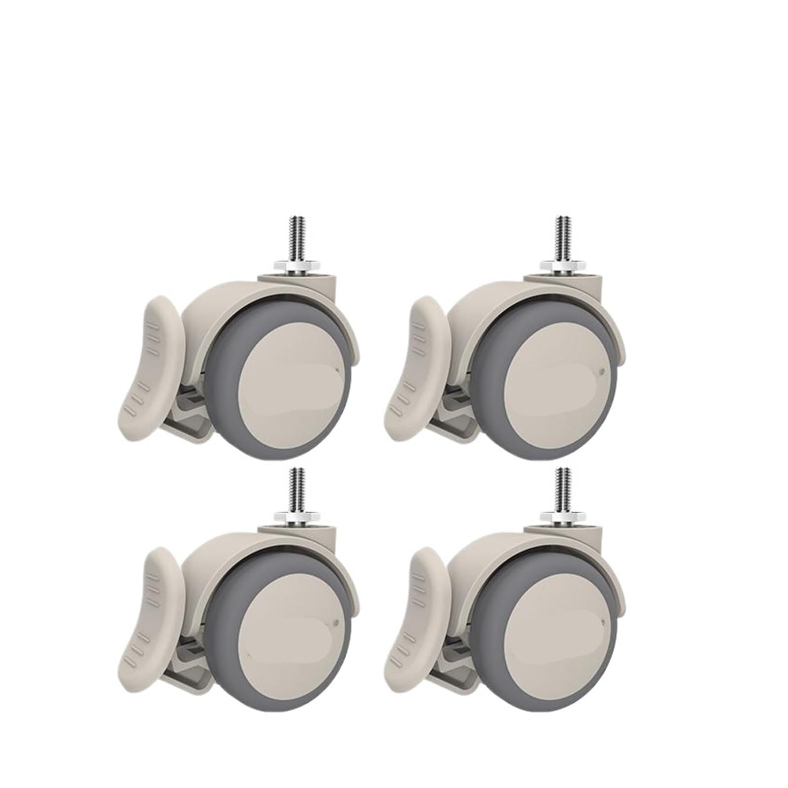 Roulettes à vis M6 M8 M10 M12 robustes avec roulement fluide