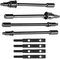 Vista 1 de UTB18 RC eje de transmisión delantero y trasero CVD eje para eje axial RC Crawler 1/18 UTB18 Capra Unlimited Trail Buggy RTR pieza de actualización